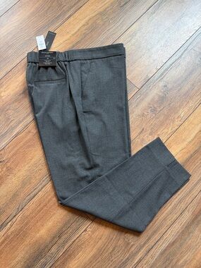 Banana Republic Hayden Petite Ankle Pants in Charcoal Gray